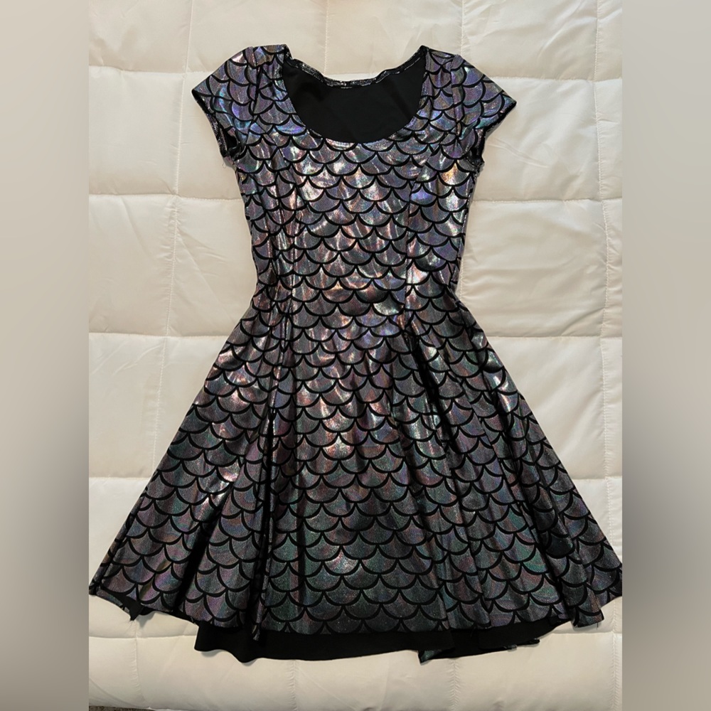 Small BlackMilk Mermaid Chameleon Evil Cheerleader Dress